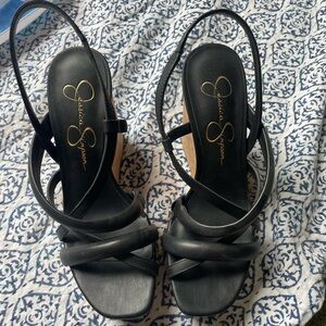 Jessica Simpson wedges size 7.5 -worn once